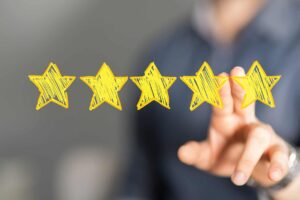 review stars