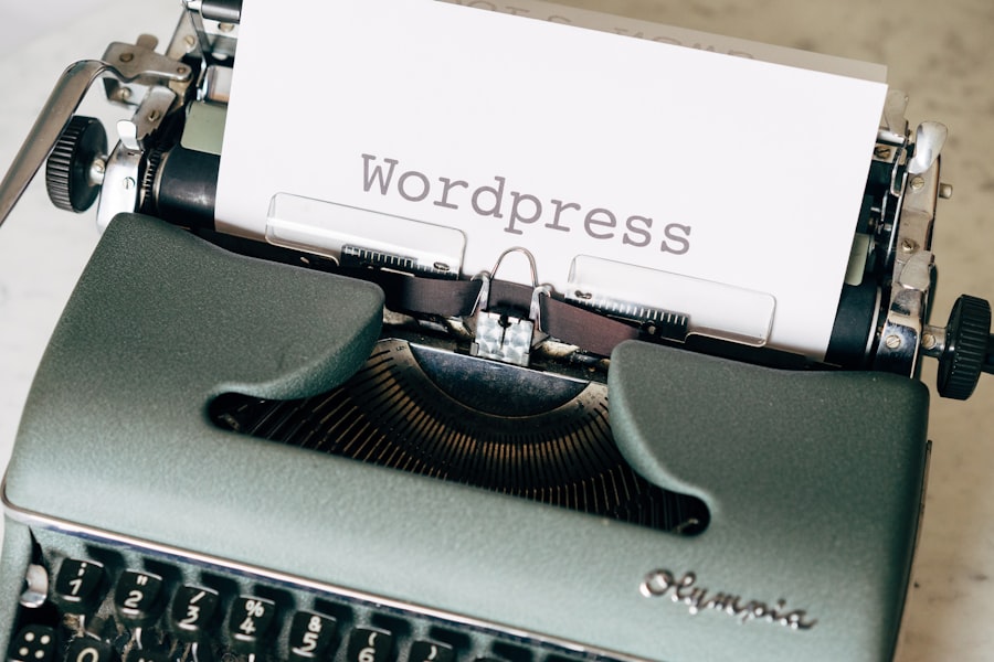 Photo Install WordPress