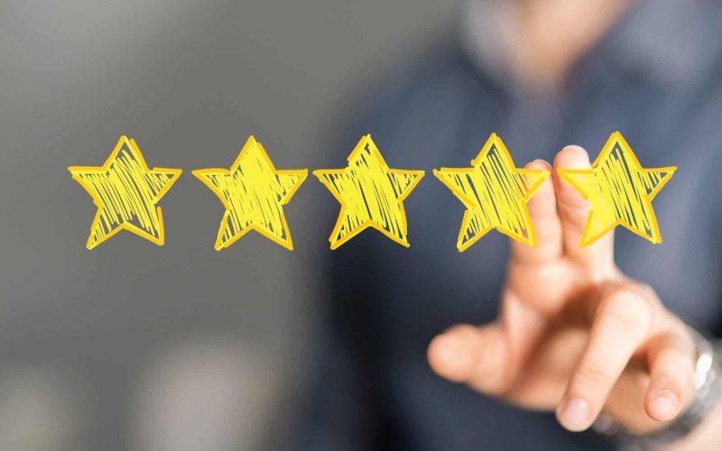 review stars